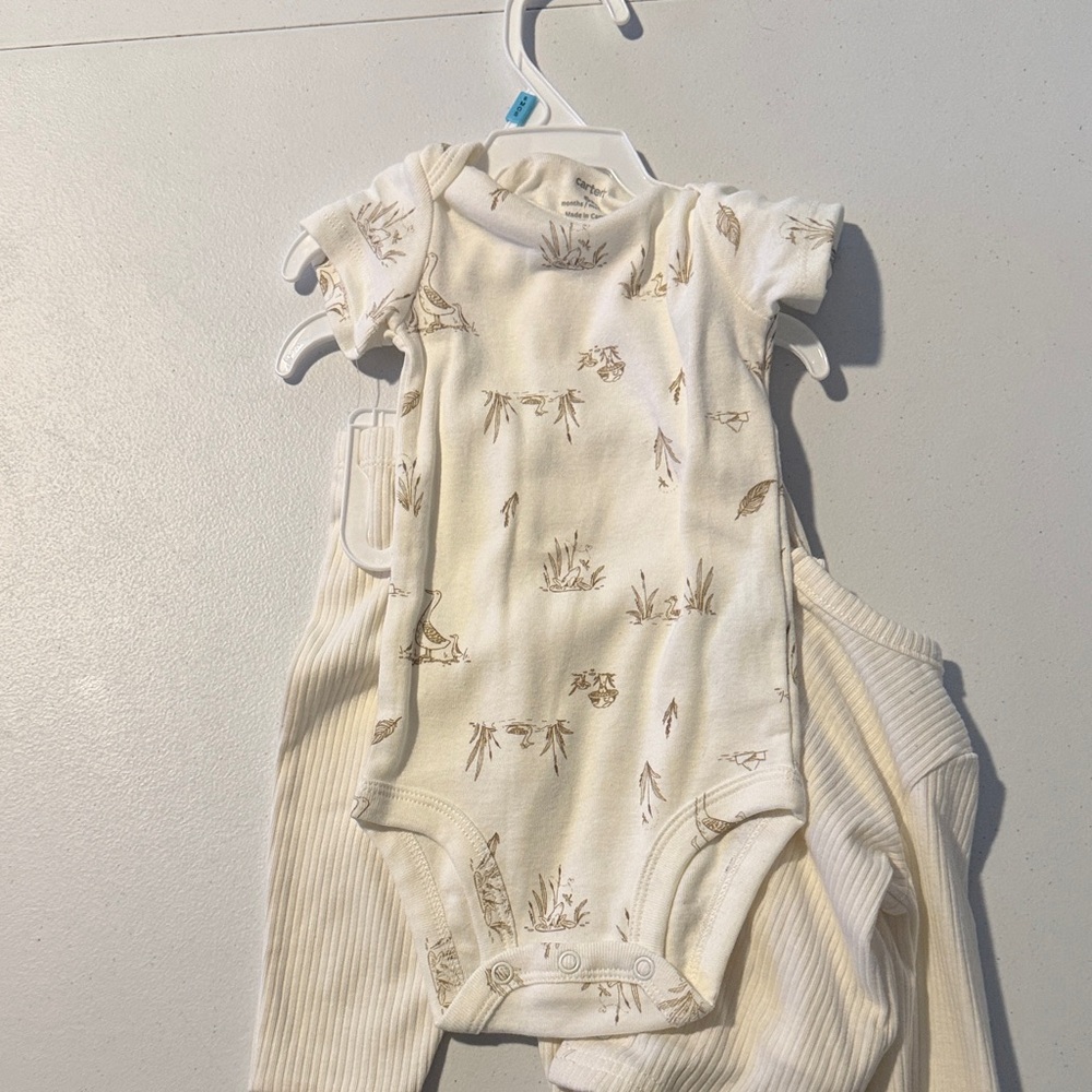 Baby Carter's Cardigan, Bodysuit & Pants Set